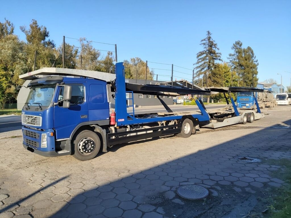  VOLVO FM440 car transporter + car transporter trailer